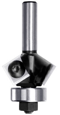 Keermesfasefrees 30° met lager, L2=10.5 mm, S=6 mm, HW