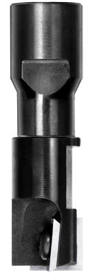 Keermesgroeffrees Ø 20 x 12 mm, TL=60 mm, Binnendraad M12, HW
