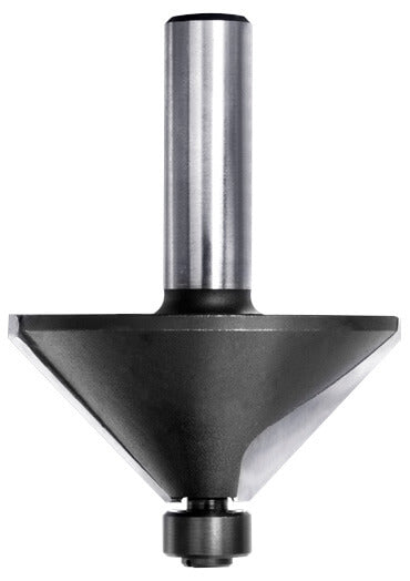 Fasefrees 45° met lager, L3=21,5 mm, TL=73 mm, S=12 mm, HW