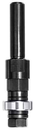 Spindel met tussenringen en lager, opname (d) 6,3 mm, L2=12 mm, S=8 mm