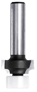 Afrondprofielfrees R=3,0 mm met kunststof lager, D=20 mm, S=6 mm, HW