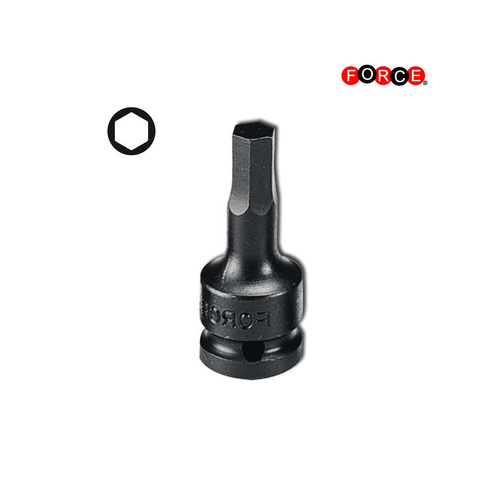 1/2" Imp. Inbus dop bit 1/4" (één-stuk)
