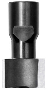Sponningfrees zonder geleidelager Ø 24 x 16 mm, TL=46 mm, Binnendraad M10, HW