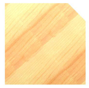 UNITEC houder met fasekeermessen 45° zonder lager, L3=10 mm, Binnendraad M12, HW