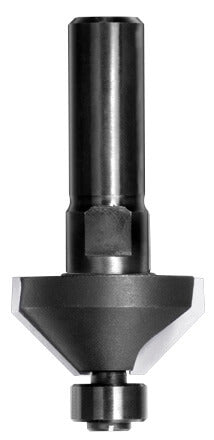 Fasefrees 45° met lager, L3=10 mm, TL=65 mm, S=12 mm, HW
