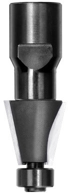 Fasefrees 15° met lager, L3=19 mm, TL=60 mm, Binnendraad M12, HW
