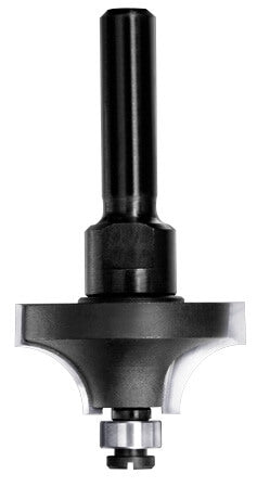 Kwartrondprofielfrees R=9,5 mm met lager, D=33 mm, S=8 mm, HW