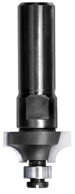 Kwartrondprofielfrees R=5,0 mm met lager, D=22 mm, S=10 mm, HW