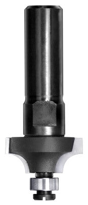 Kwartrondprofielfrees R=6,35 mm met lager, D=24,6 mm, S=12 mm, HW