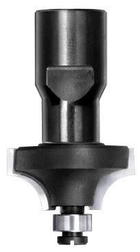 Kwartrondprofielfrees R=8,0 mm met lager, D=30 mm, Binnendraad M10, HW