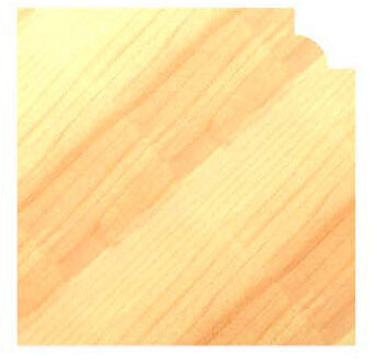 UNITEC houder met kwartrondkeermessen R=3,0 mm met lager, D=26 mm, S=6 mm, HW