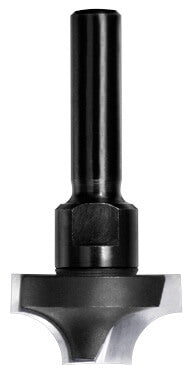 Kwartrondprofielfrees R=8,0 mm onderkant ingelegd HW, D=27 mm, S=8 mm, HW
