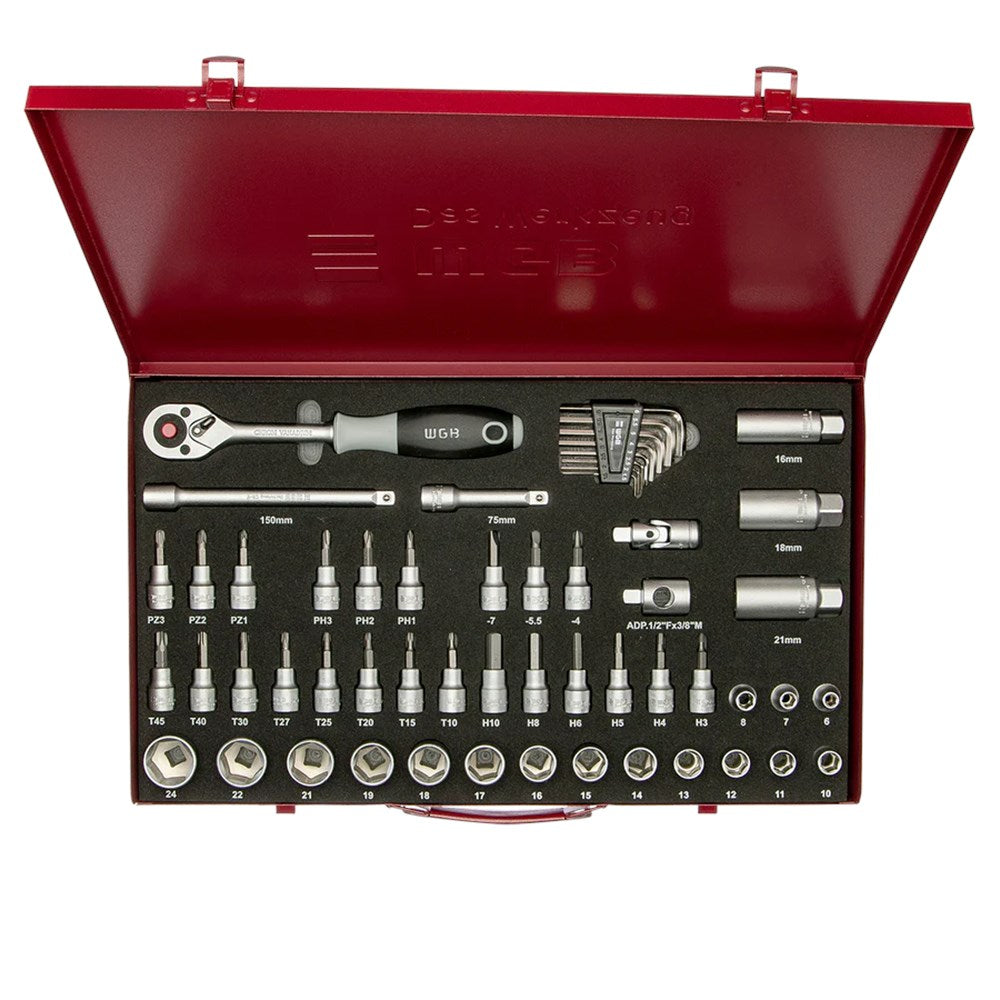3/8" dop en schroevendraaier-dop set-0