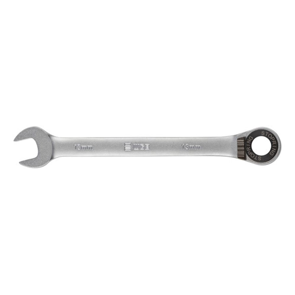 Steek-ringratelsleutel, omschakelbaar, met stopring, 19 mm-1