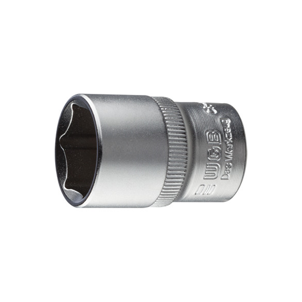 1/4" zeskant dop, DIN 3124, 10 mm-1