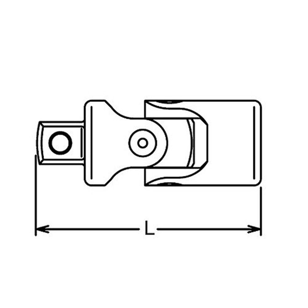 1/2" kniestuk L=67mm-2