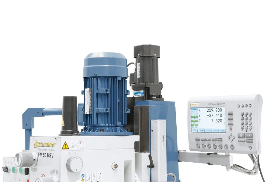Bernardo Boor- & Freesmachine FM 50 HSV met 3-assige digitale uitlezing