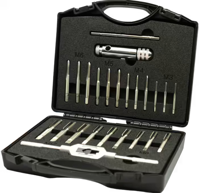 International Tools ECO HSS Set Draadsnijden DIN 352 in kunststof koffer M3 - M12