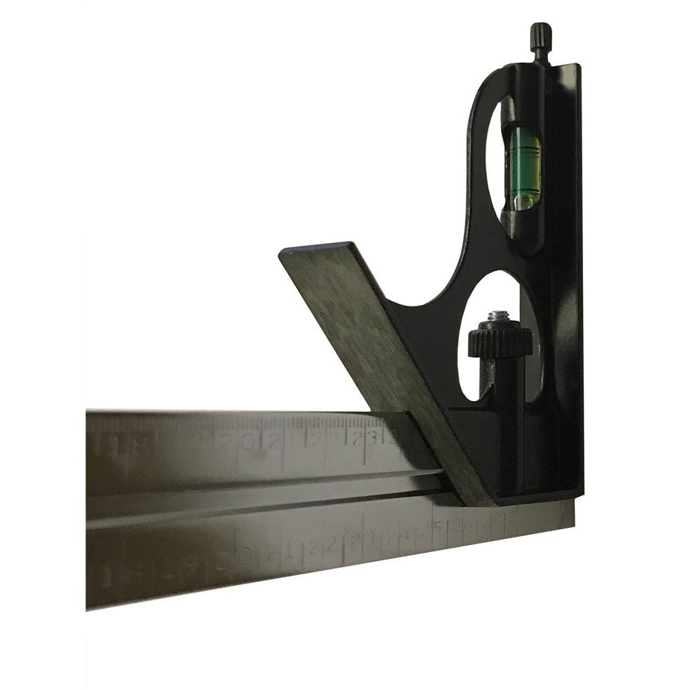 Combinatie hoek- en gradenmeter 300mm met libel-2