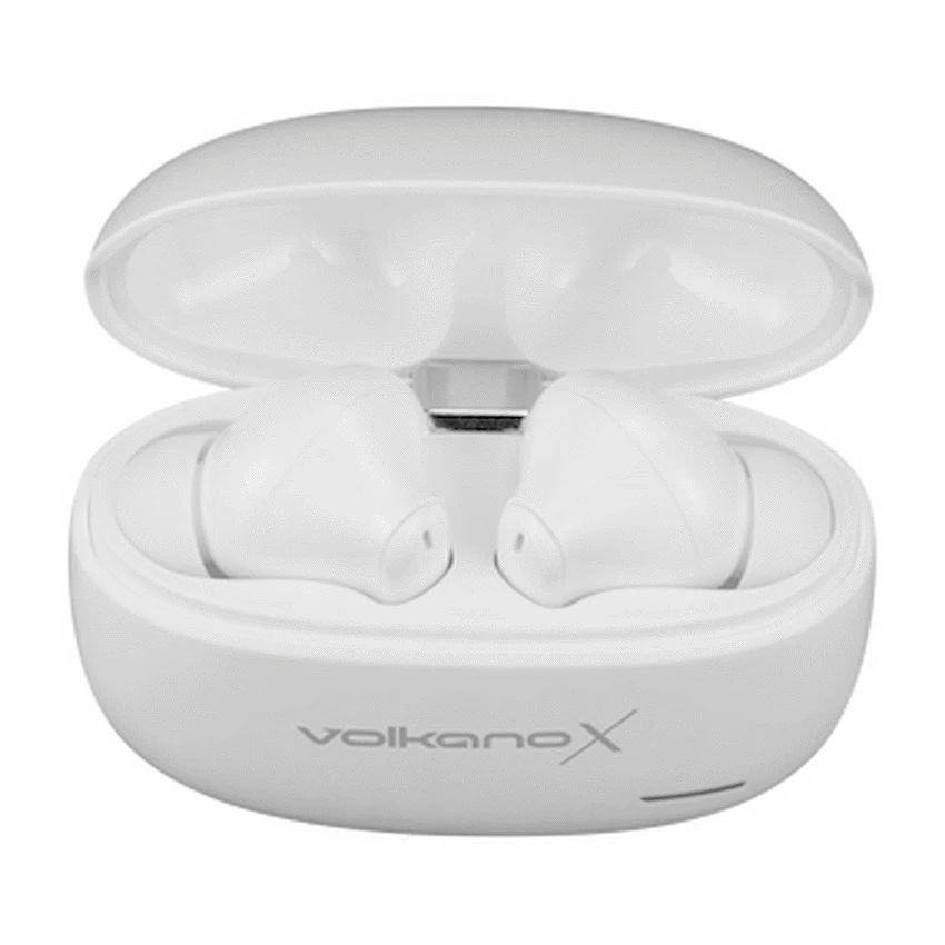 VolkanoX VXT200S Draadloze oordopjes – Hybride ANC – Wit