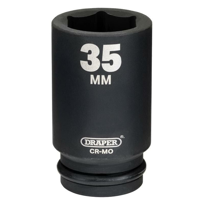 3/4" Krachtdop, 35mm lang-Draper Tools-MZS Gereedschap