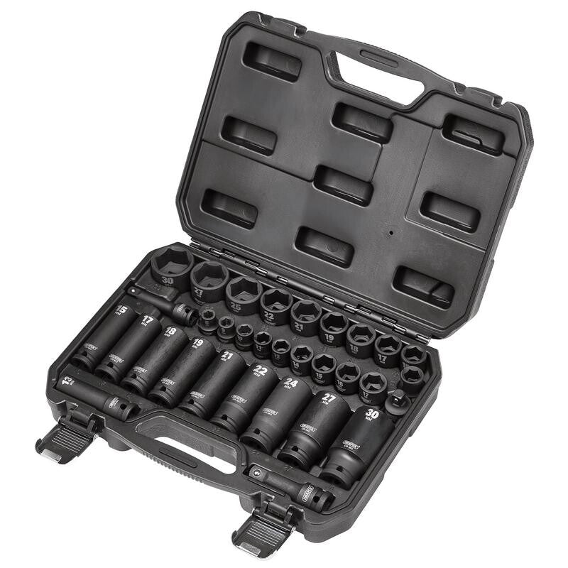 3/8"+1/2" Krachtdoppenset, 32dlg