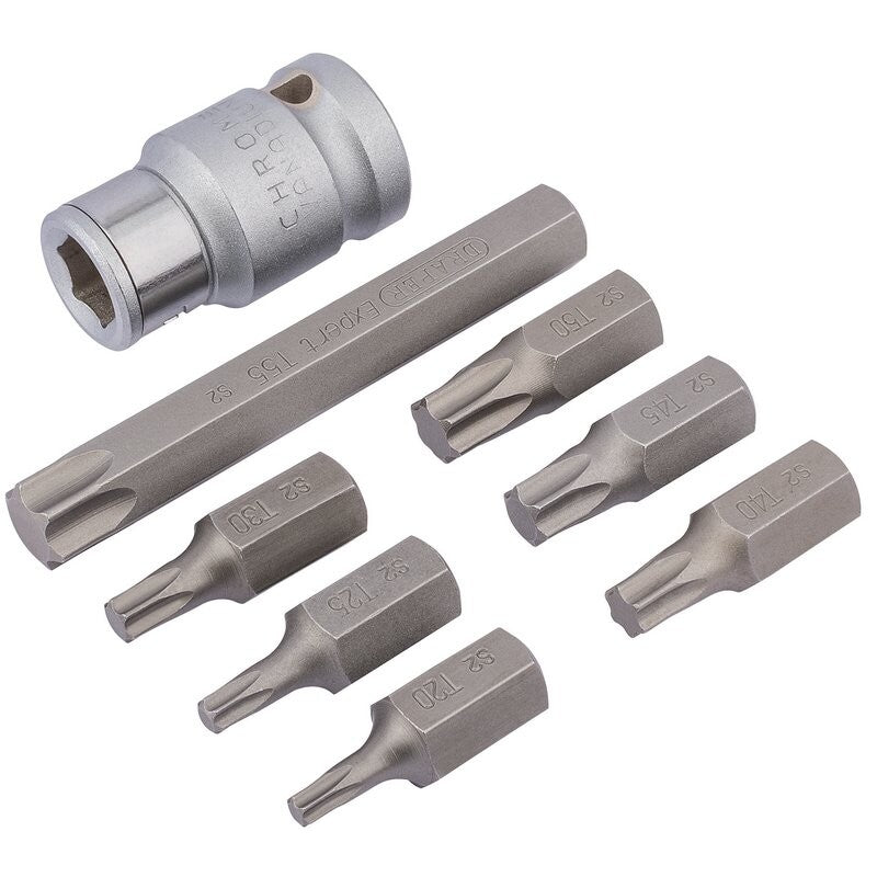 3/8" Bitset Torx, 8-delig