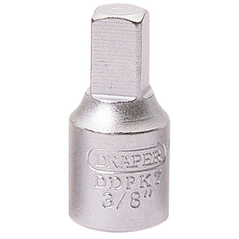 3/8" Carterplug dop, 3/8" vierkant uitwending