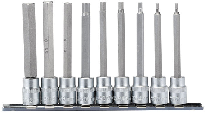 FOAM 3/8" Resi-torx, inbus, veeltand/spline, ribe tbv BUNKER