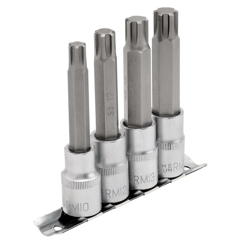 3/8" Doppenrail Ribe, 4-delige