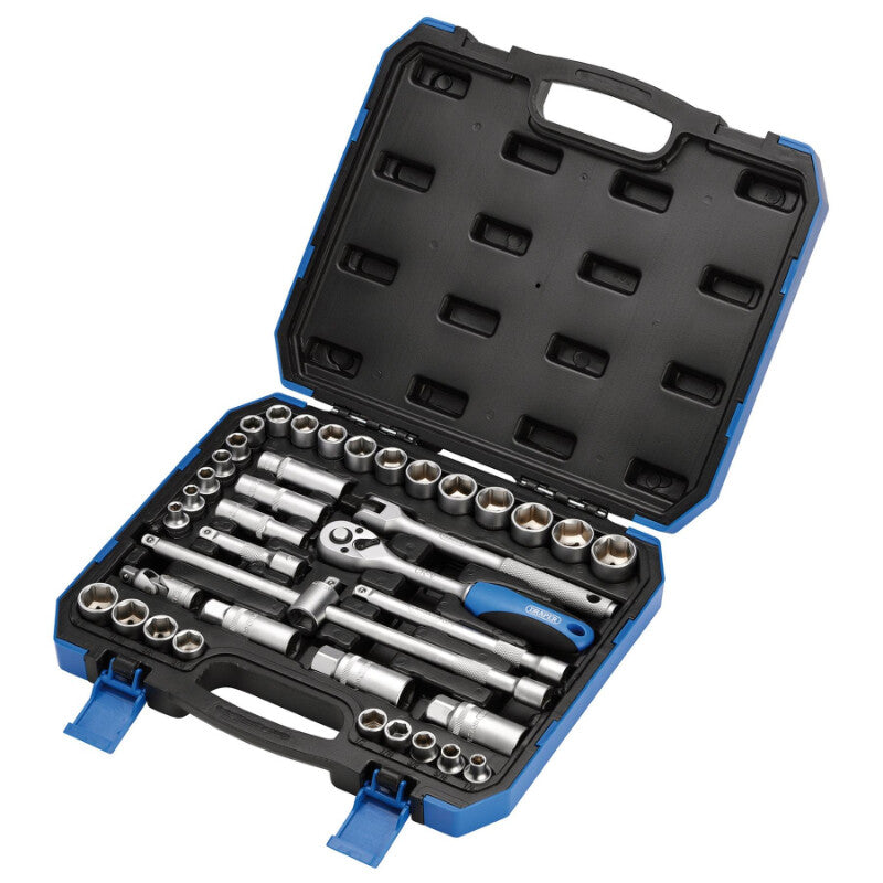 3/8” Doppenset INCH + metrisch, 39dlg
