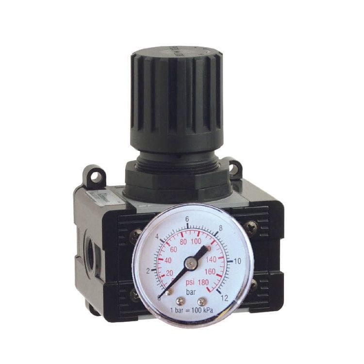 3/8" Drukregelaar, manometer-0