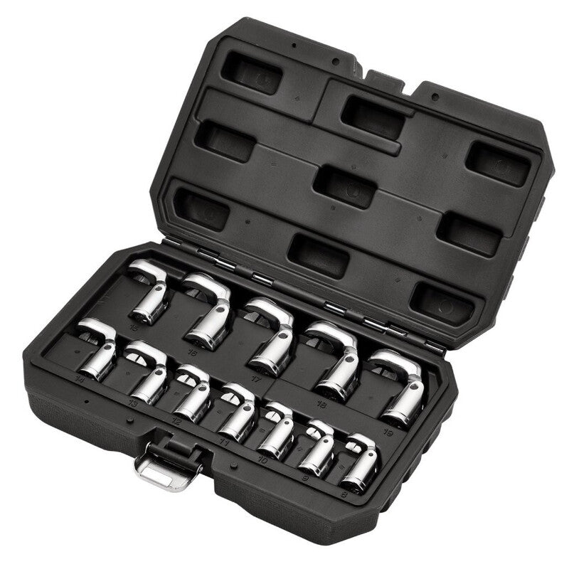 3/8" Kraaienpootsleutels, 12dlg