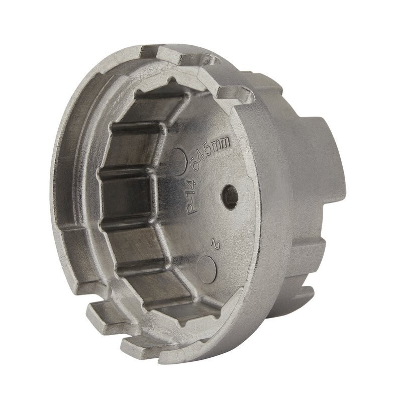 3/8" Oliefilter dop 80mm, 14-kant