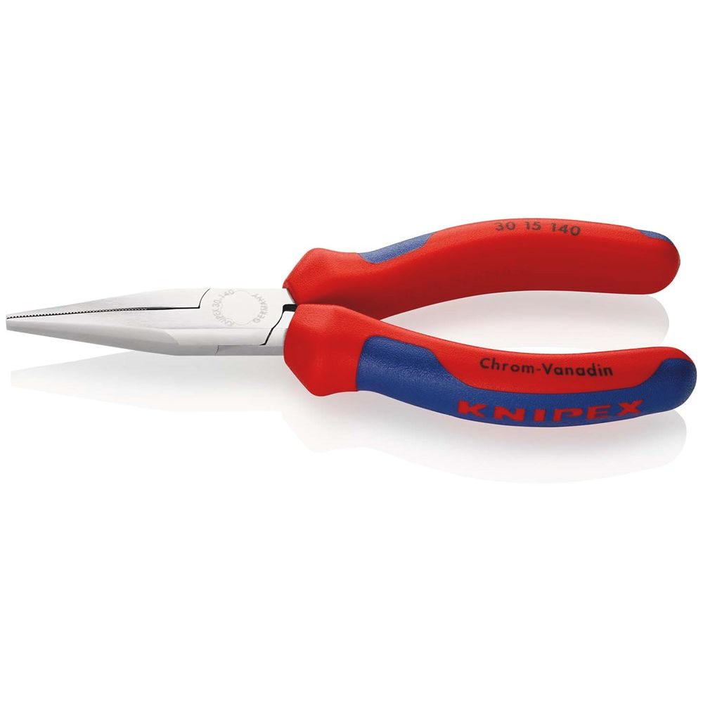 KNIPEX 30 15 140 Langbektang met meer-componentengrepen verchroomd 140 mm-0