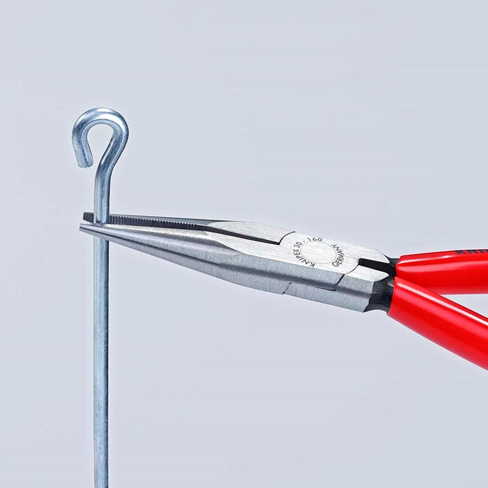 KNIPEX 30 21 160 Langbektang met kunststof bekleed zwart geatramenteerd 160 mm-3