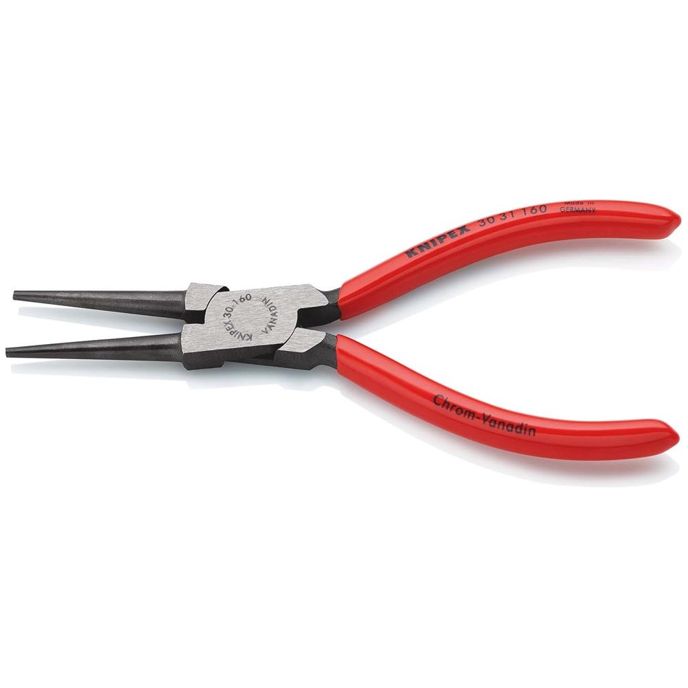 KNIPEX 30 31 160 Langbektang met kunststof bekleed zwart geatramenteerd 160 mm-2