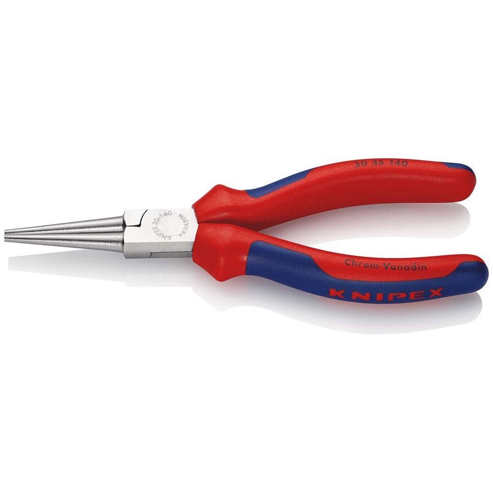 KNIPEX 30 35 140 Langbektang met meer-componentengrepen verchroomd 140 mm-0