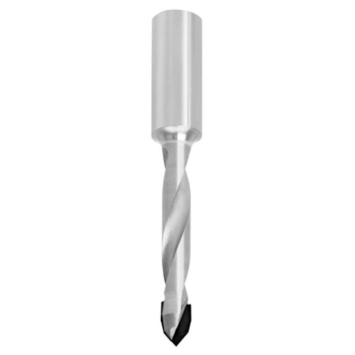 Diamant doorgangsboor Ø 8 mm, SL=35 mm, TL=70 mm, S=10x26 mm, Z=2, DP links