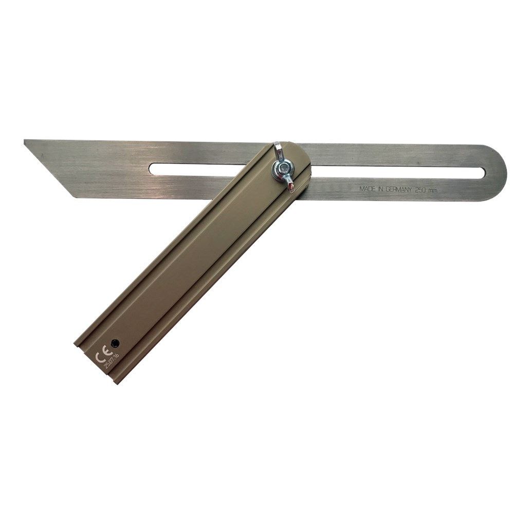 Zweihaak 250mm met Alu blok blad 29x1,6mm, blok 30x11,5mm-0