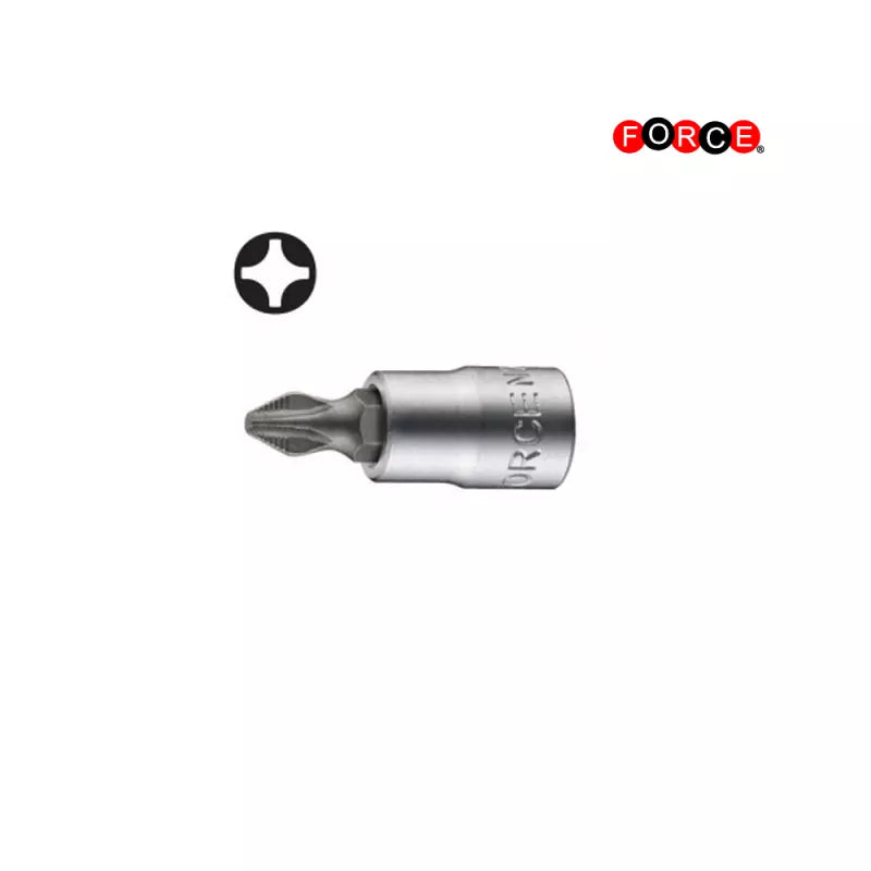 1/4" Platte dop bit 5/32"
