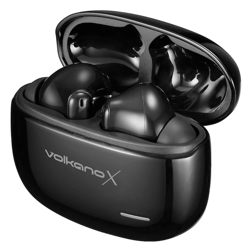 VolkanoX VXT200S Draadloze oordopjes – Hybride ANC – Zwart