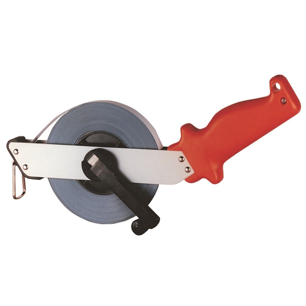 Landmeter 10mtr. stalen band 13mm-0