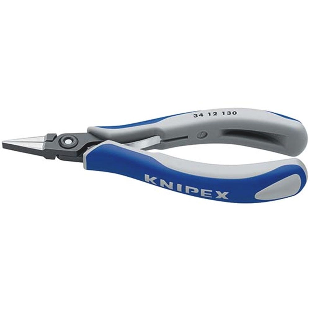 KNIPEX 34 12 130 Precisie elektronicatang met meer-componentengrepen gebruineerd 135 mm-0