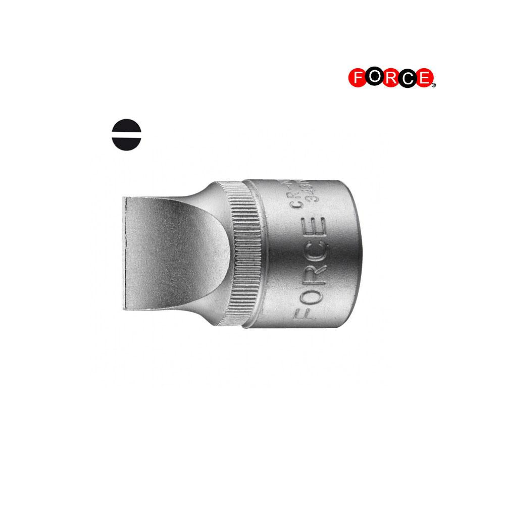 1/2" Platte bit dop 1/2" 13 (één stuk)