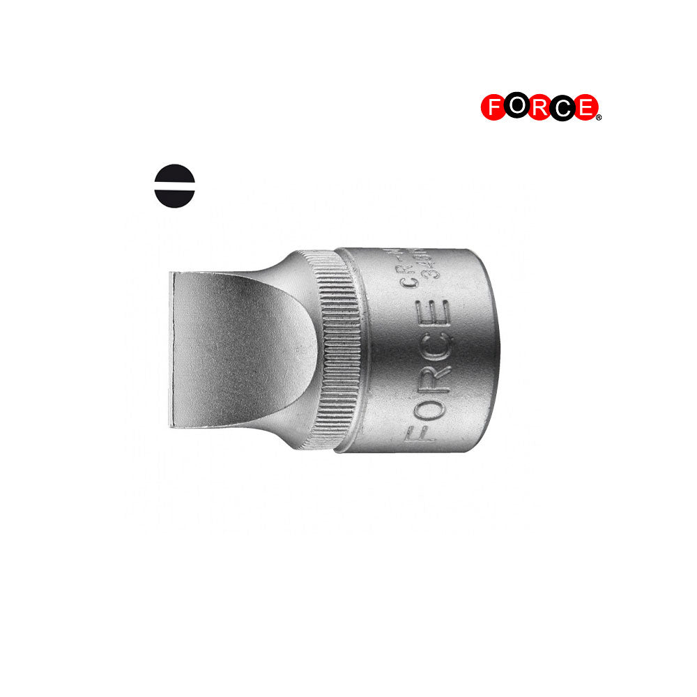 1/2" Platte bit dop 1/2" 24 (één stuk)