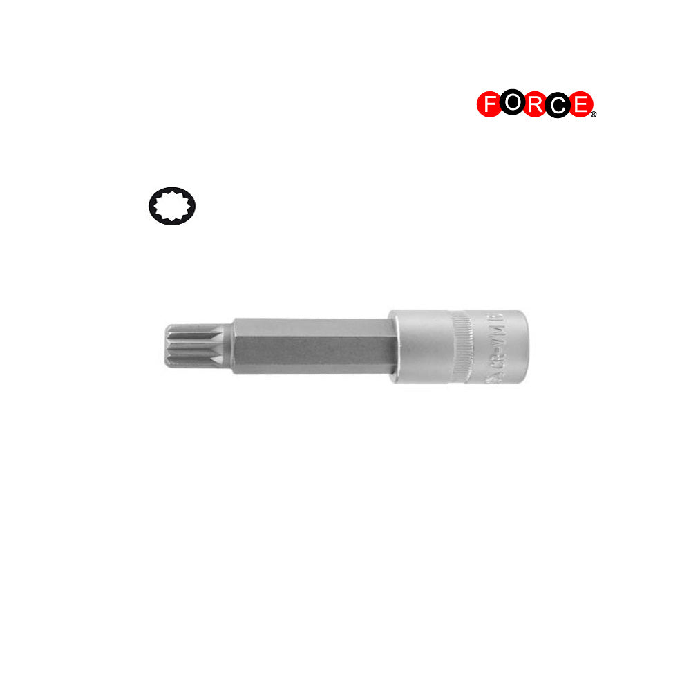 1/2" Veeltand bit dop M16 110mmL