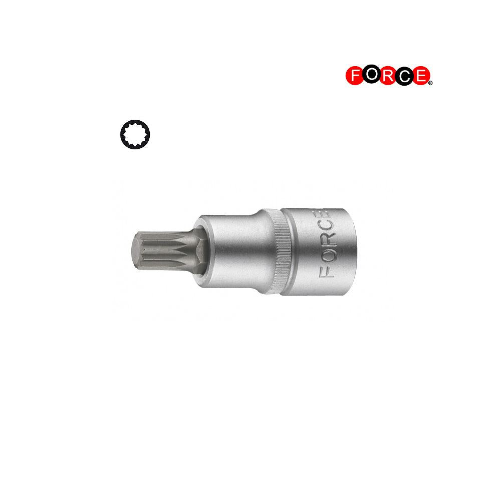 1/2" Veeltand bit dop M10 55mmL
