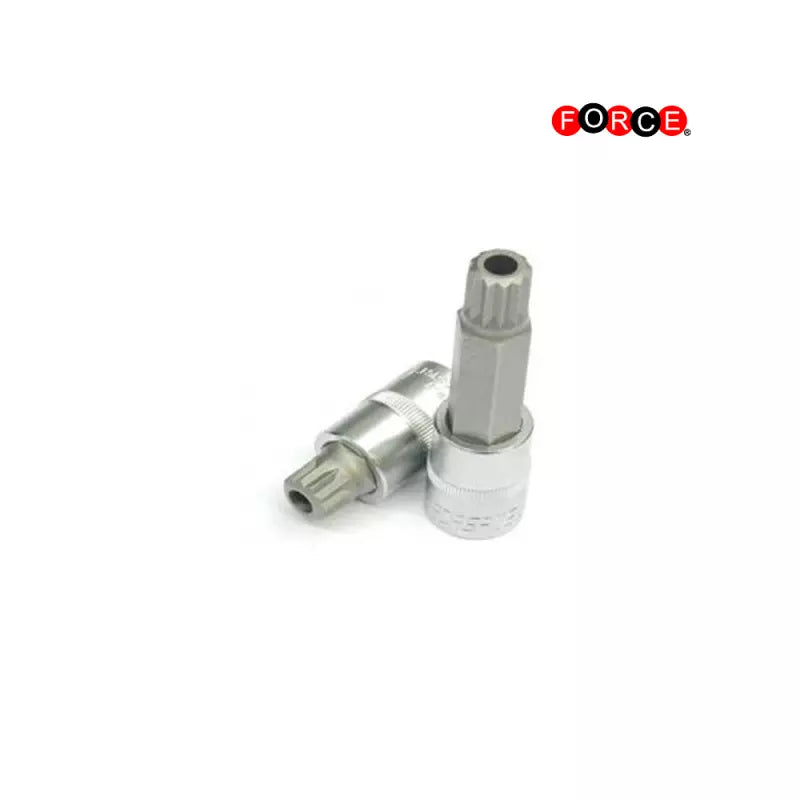 1/2" Veeltand bit dop M8 55mmL