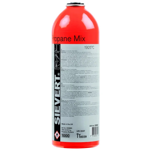 Sievert Gaspatroon Premium 7/16" Propaan/Butaan 750 ml EU